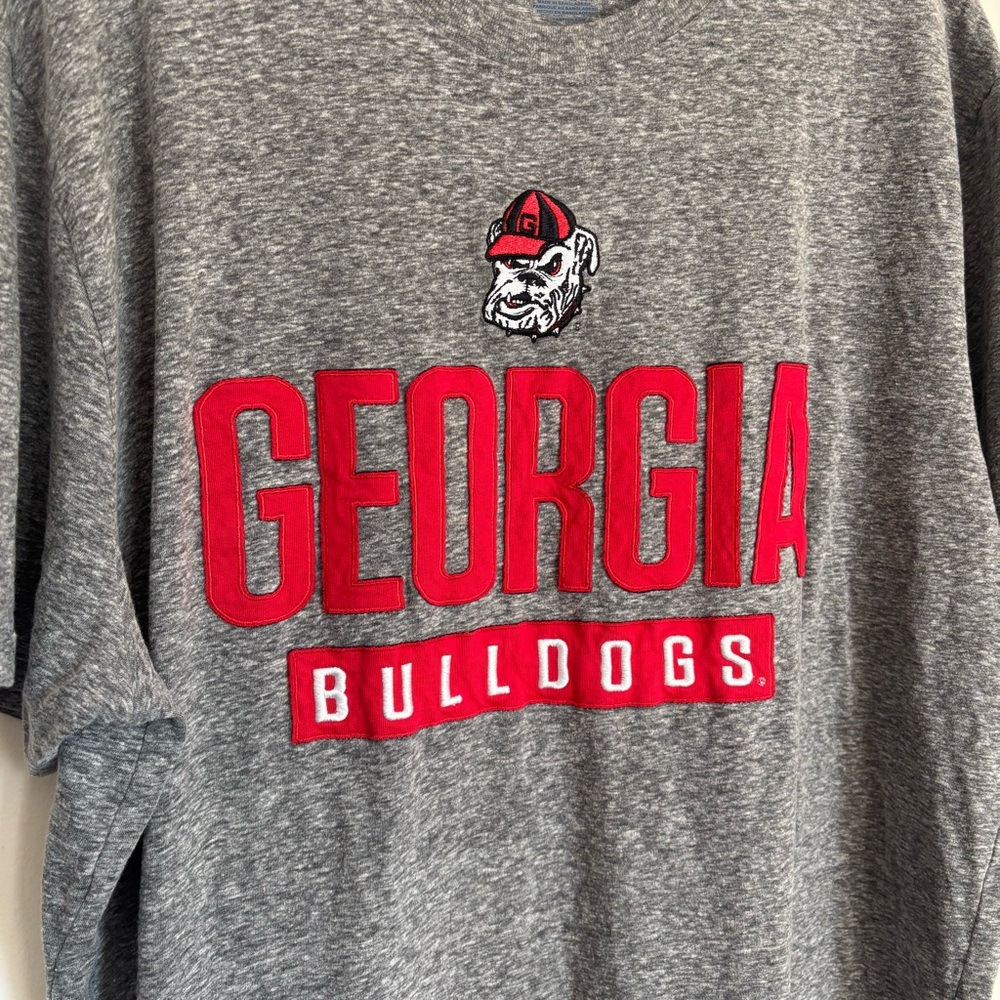 Champion Gray Georgia Bulldogs T-Shirt - Picture 3 of 5